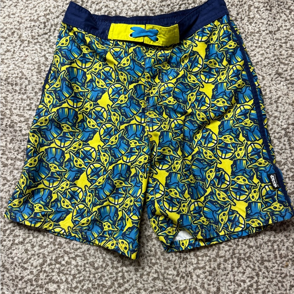 Disney Kids Swim Trunks - Blue and Yellow